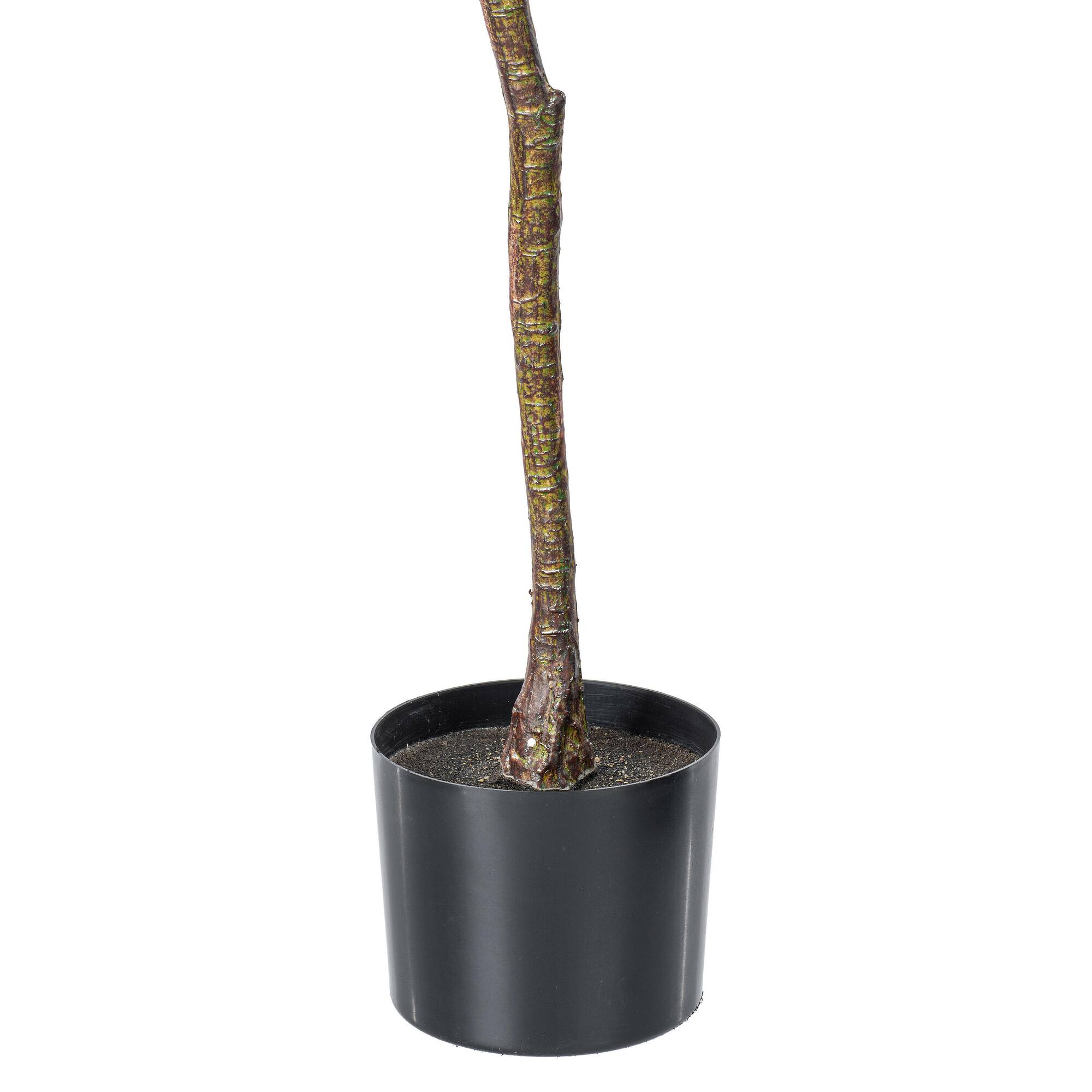 6ft. Potted Artificial Milan Leaf Tree